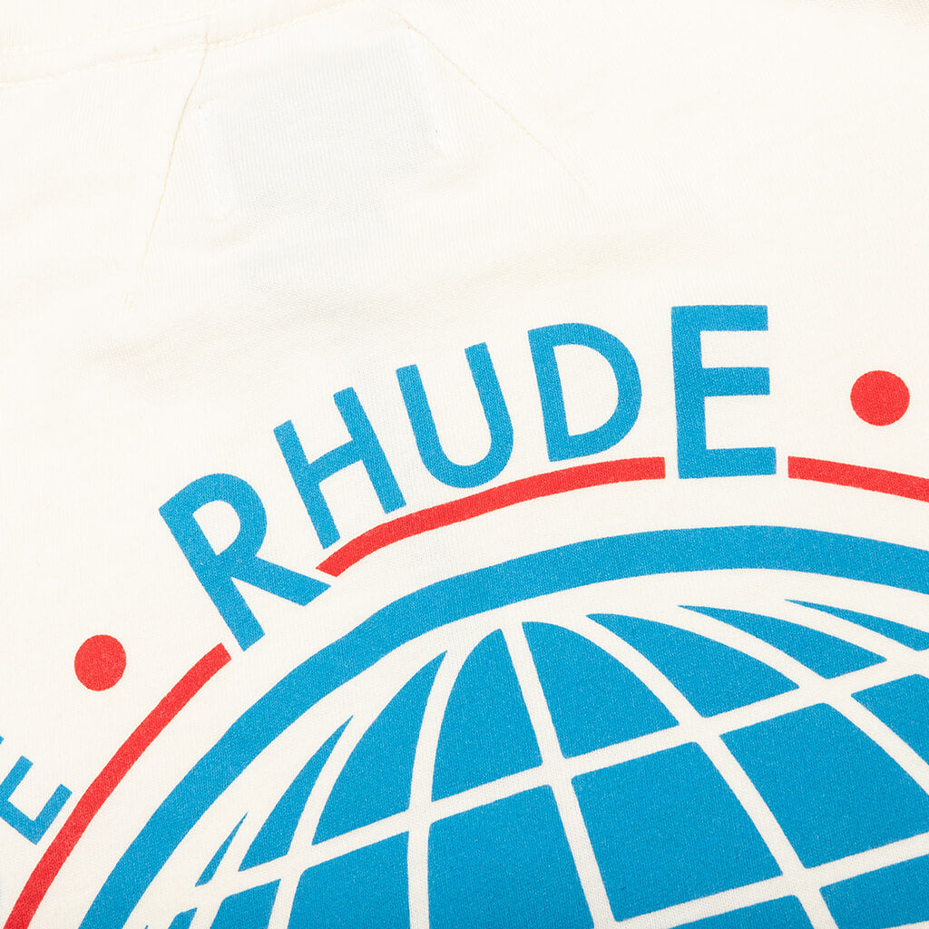 Rhude Worldwide Tee - Vintage White, , large image number null