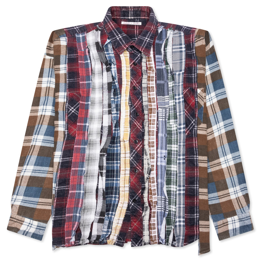 Ribbon Wide Shirt - Assorted