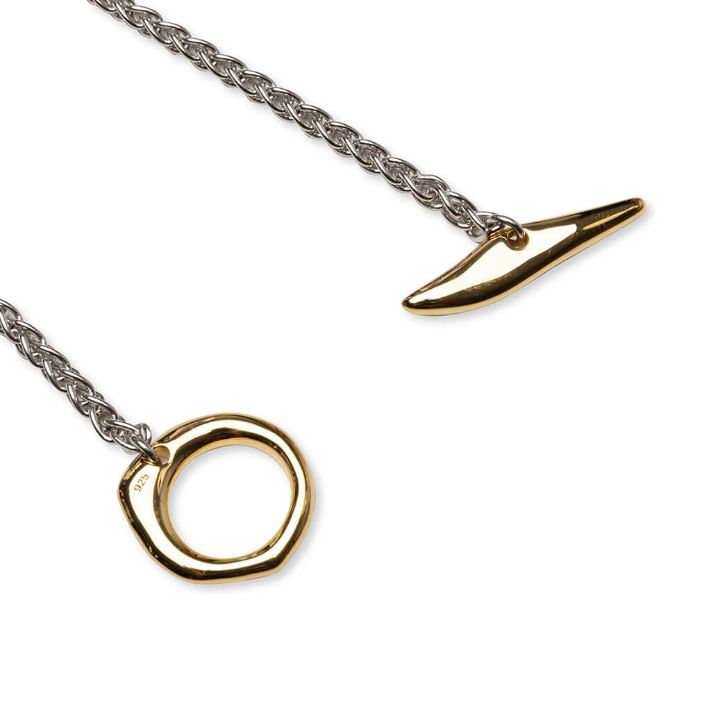 Robin Chain Duo - 925 Sterling Silver/9K Gold