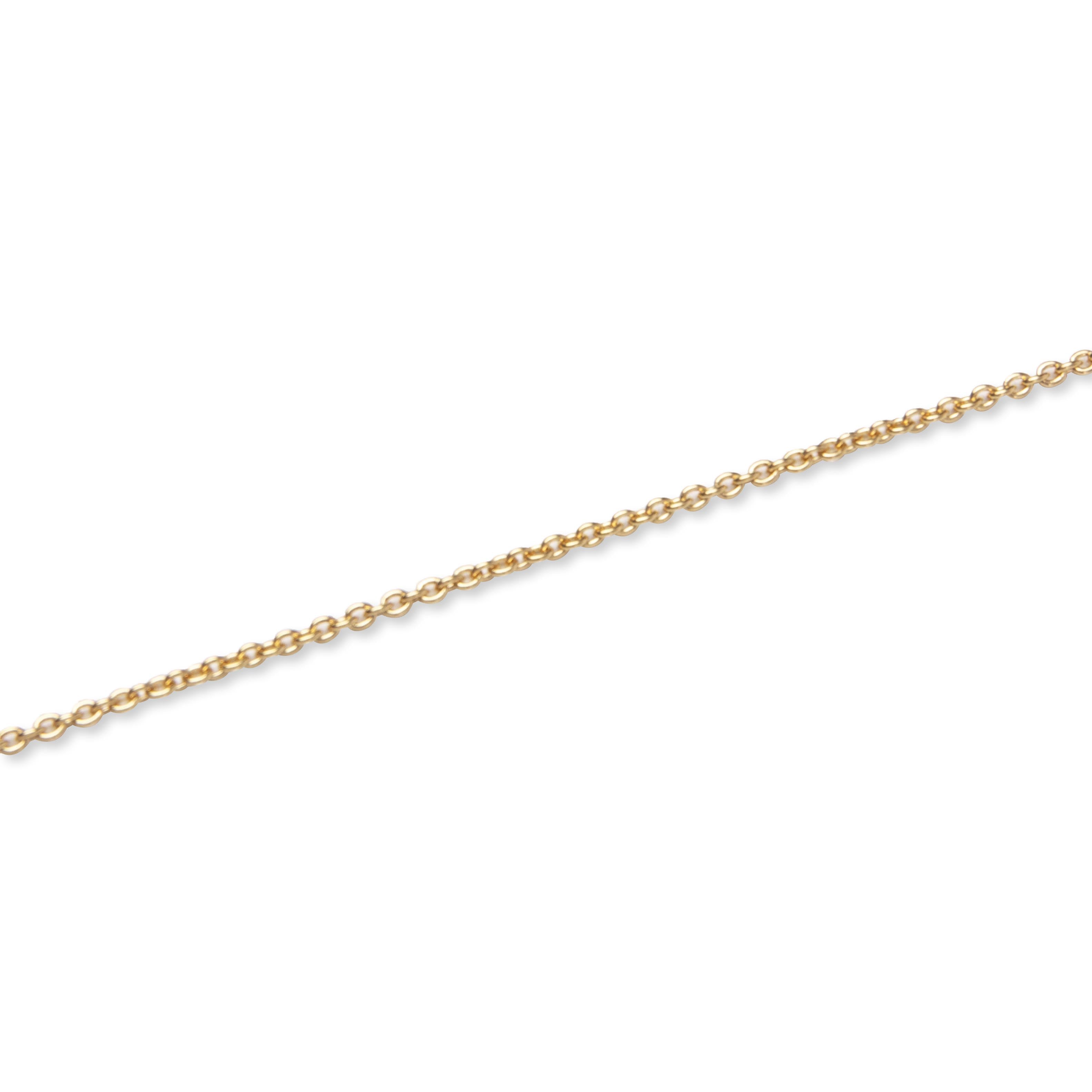 Rolo Chain Gold - S925 Sterling Silver with 18K Gold Plating
