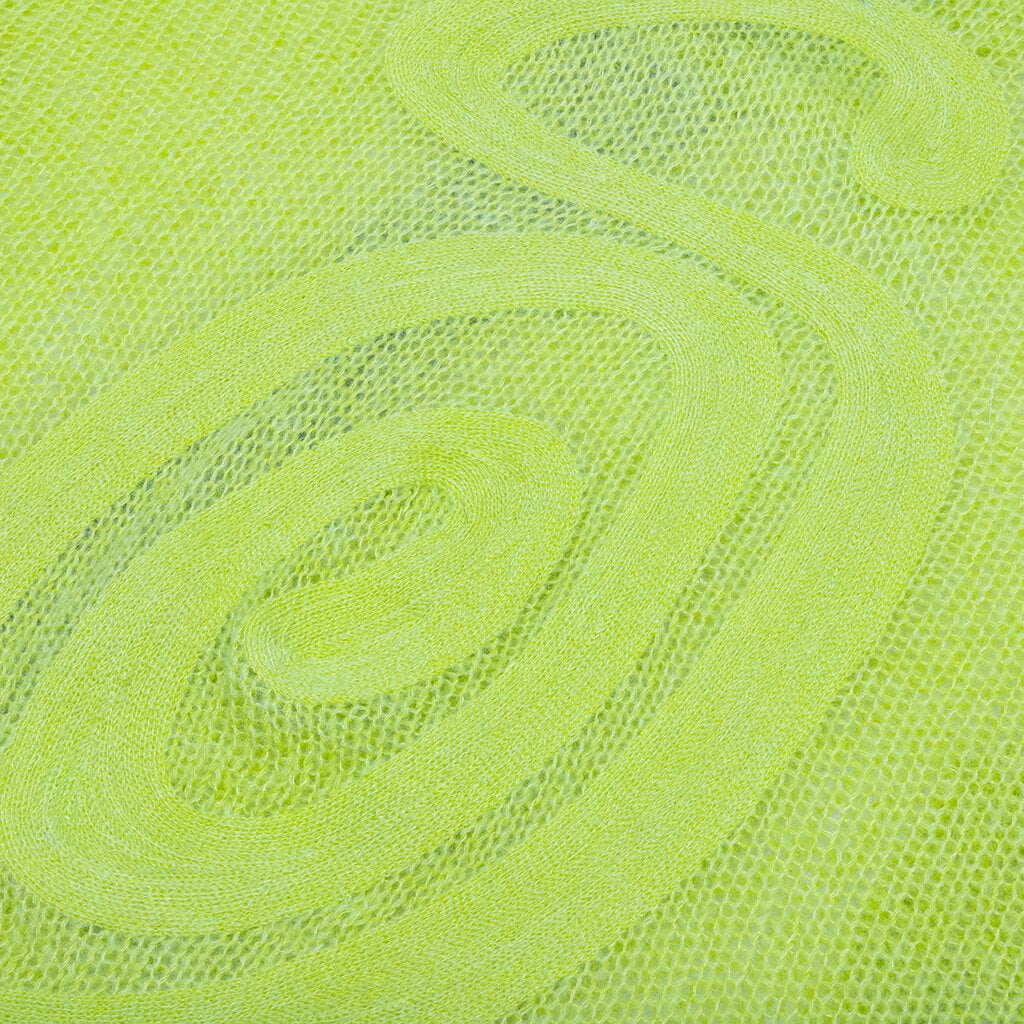 S Loose Knit Sweater - Lime, , large image number null
