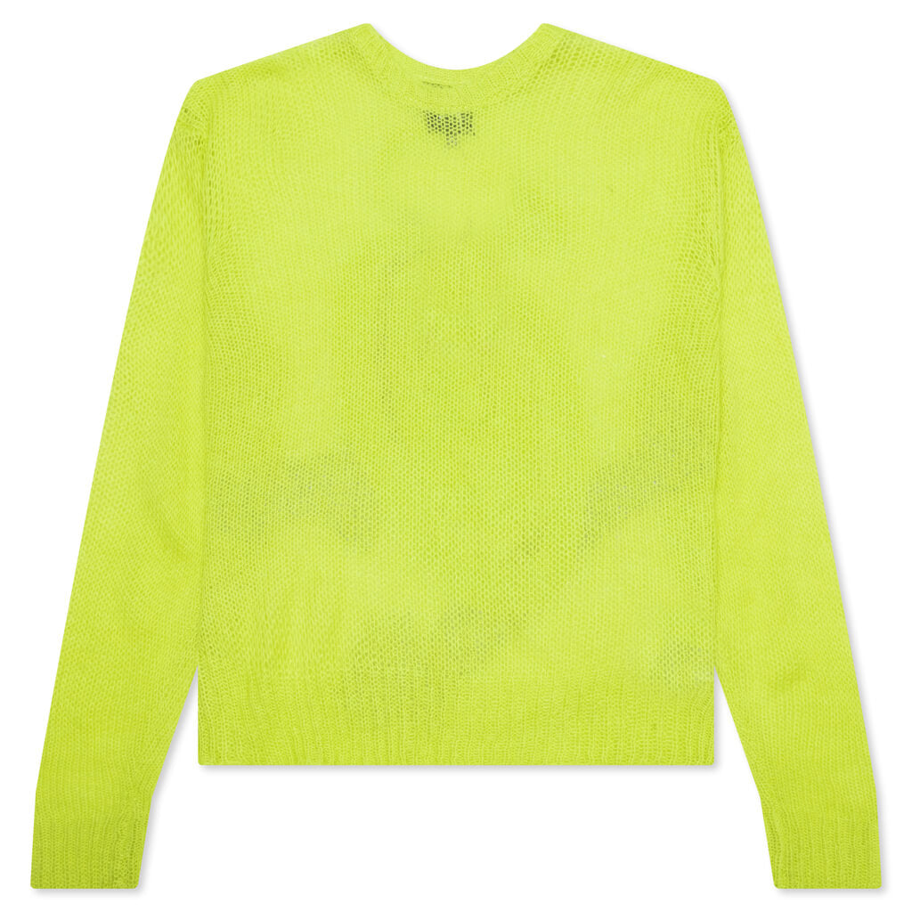 S Loose Knit Sweater - Lime, , large image number null