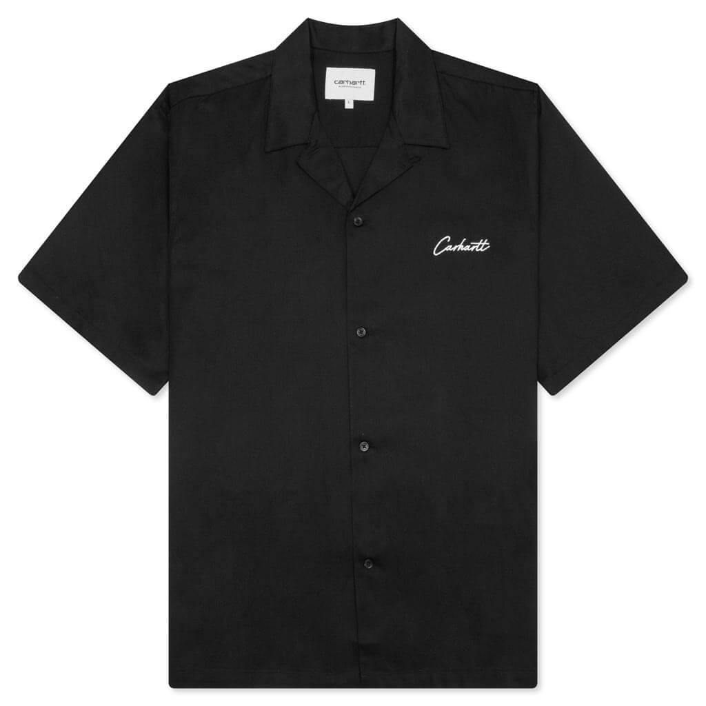 S/S Delray Shirt - Black/Wax