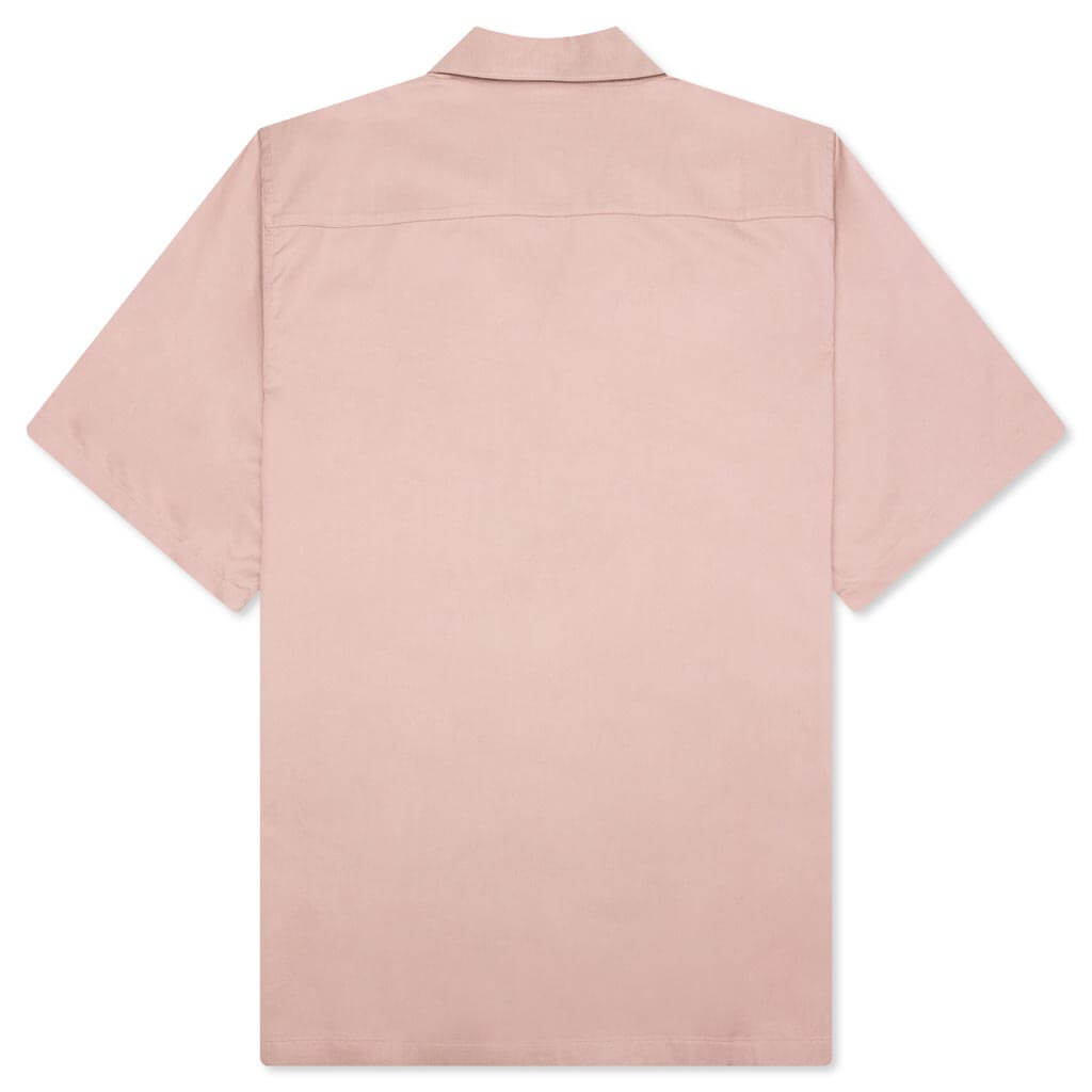 S/S Delray Shirt - Glassy Pink/Black