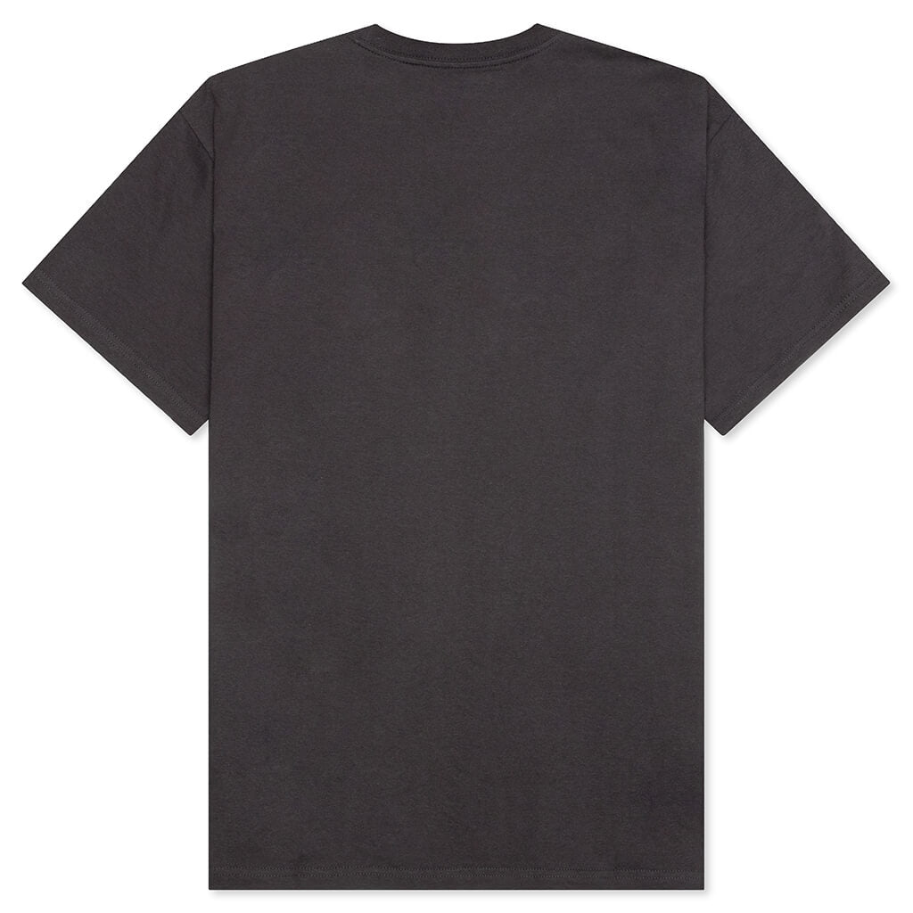 S/S Drip T-Shirt - Charcoal