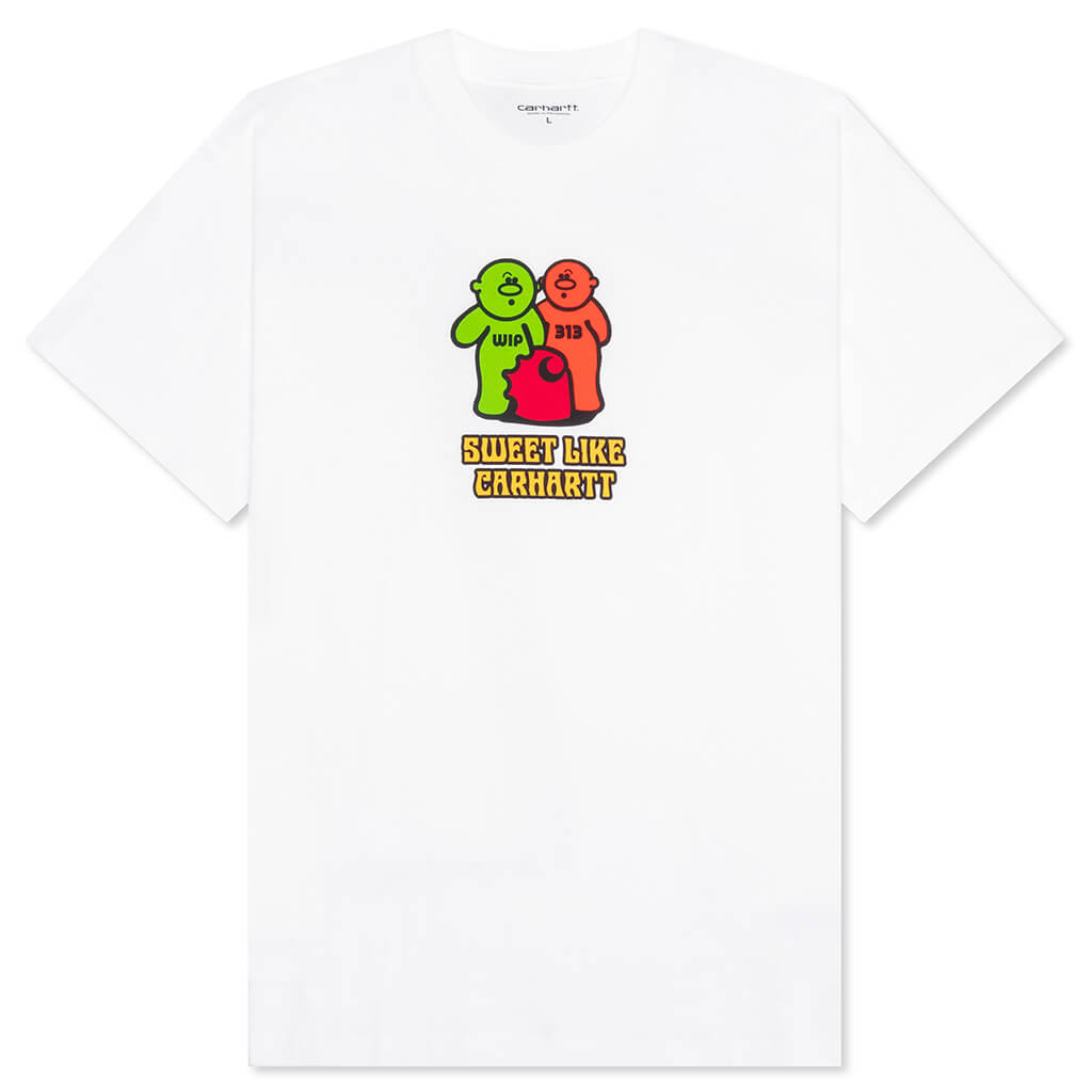 S/S Gummy T-Shirt - White, , large image number null