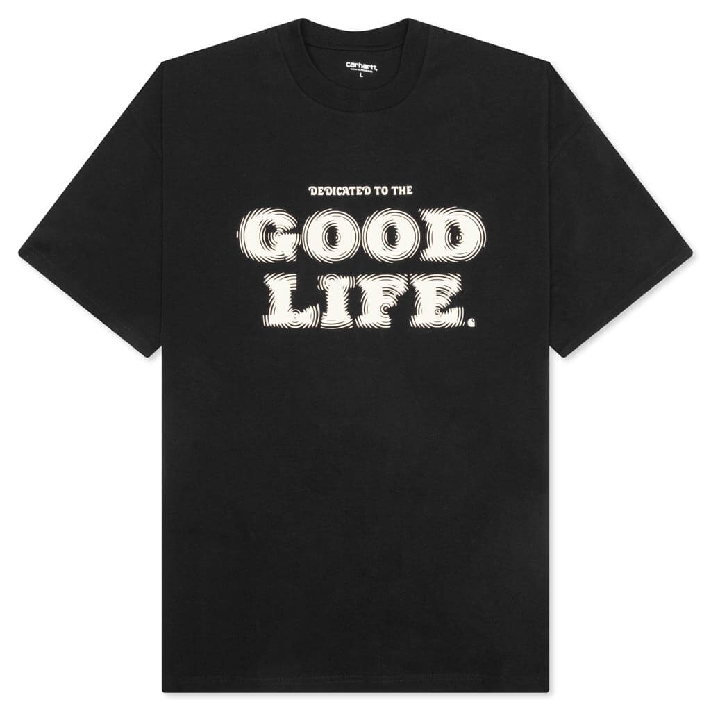 S/S Mist T-Shirt - Black/Wax, , large image number null