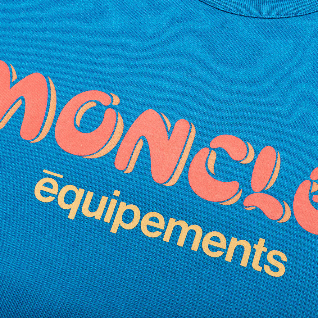 Moncler Genius x Salehe Bembury Logo T-Shirt - Navy, , large image number null