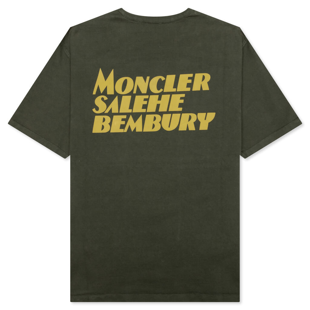 Moncler Genius x Salehe Bembury Logo T-Shirt - Olive