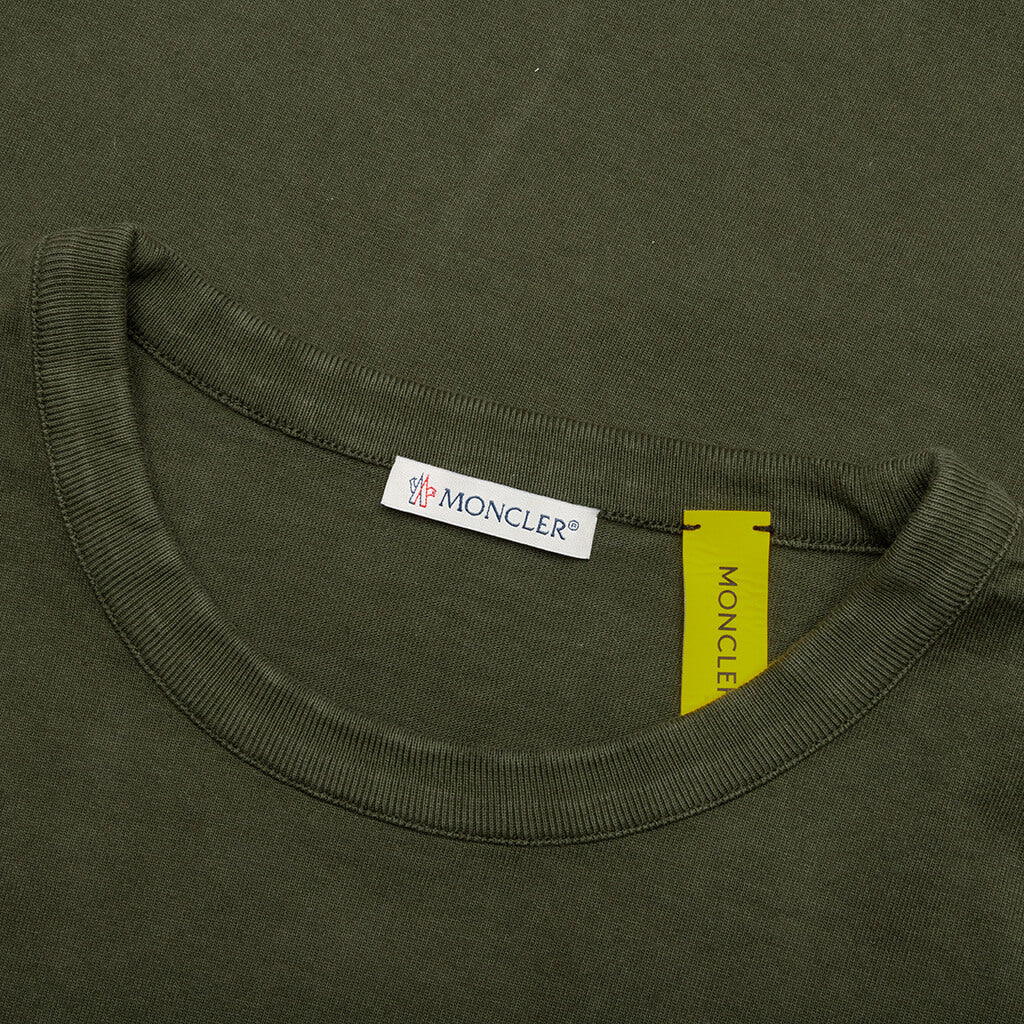 Moncler Genius x Salehe Bembury Logo T-Shirt - Olive, , large image number null