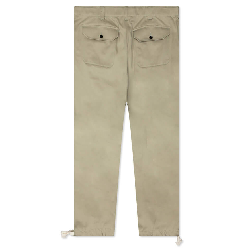 Cotton Chino Pants - Beige