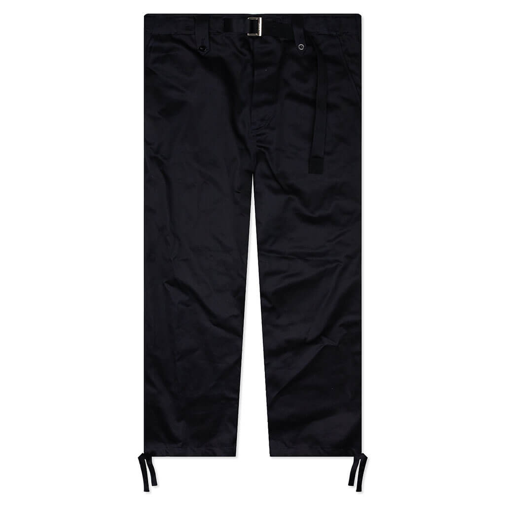 Cotton Chino Pants - Navy