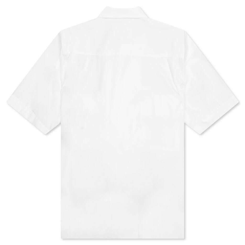 Cotton Poplin Shirt - White