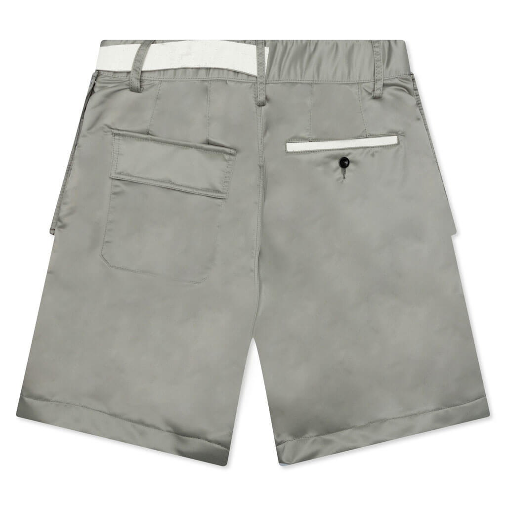 Nylon Twill Shorts - Light Khaki