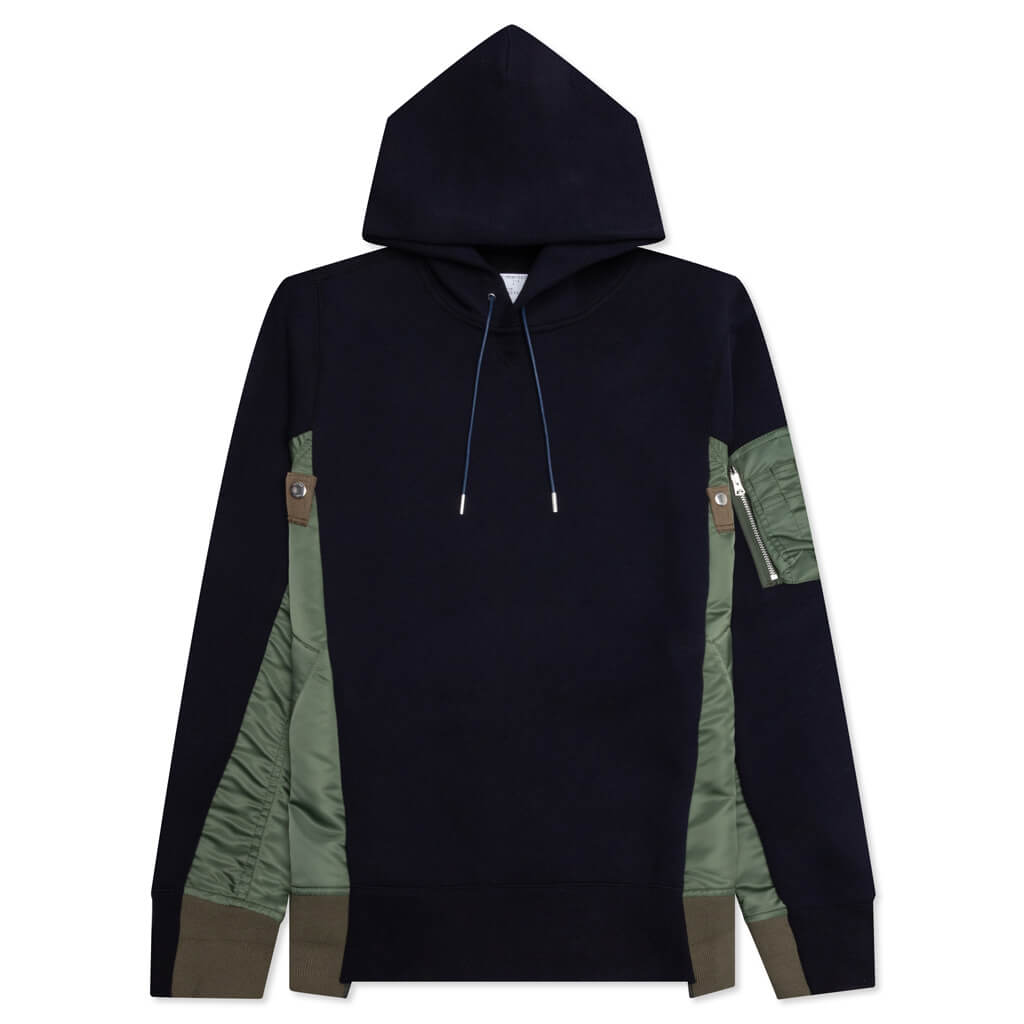 Sponge Sweat x MA-1 Hoodie 212 - Navy/Khaki, , large image number null