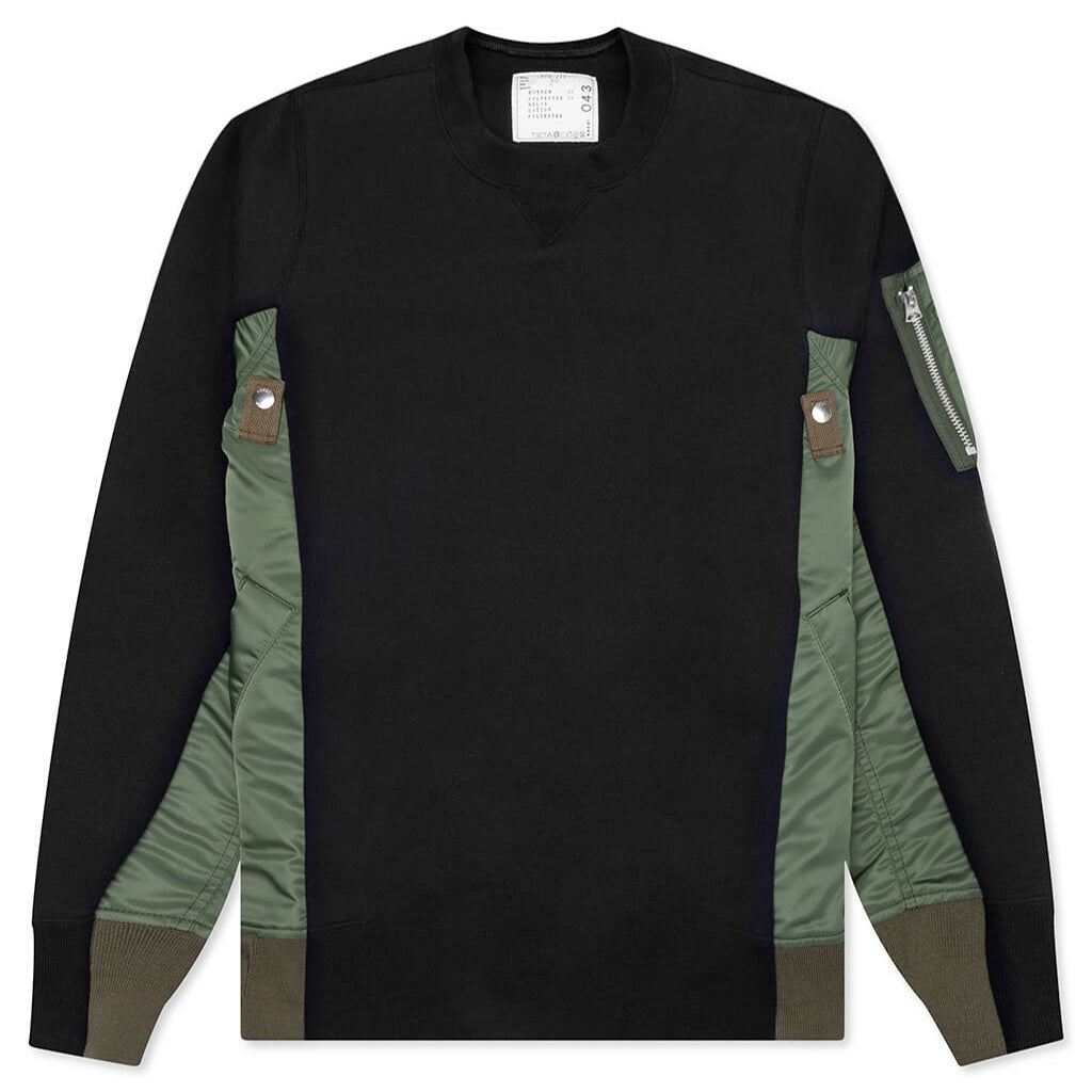 Sponge Sweat x MA-1 Pullover  212 - Navy/Khaki