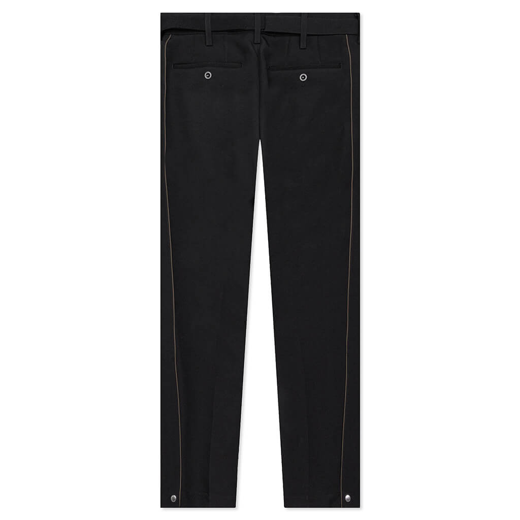 Technical Jersey Pants - Black