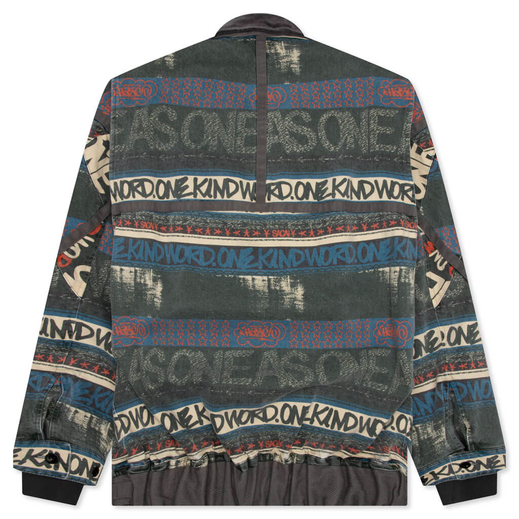 Sacai x Eric Haze Denim Blouson - Green