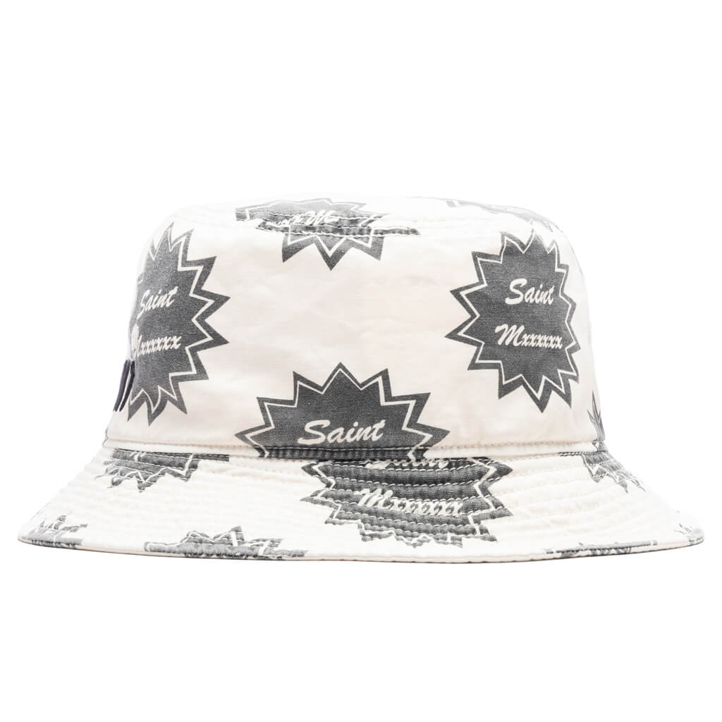 Saint Bucket Hat - White, , large image number null