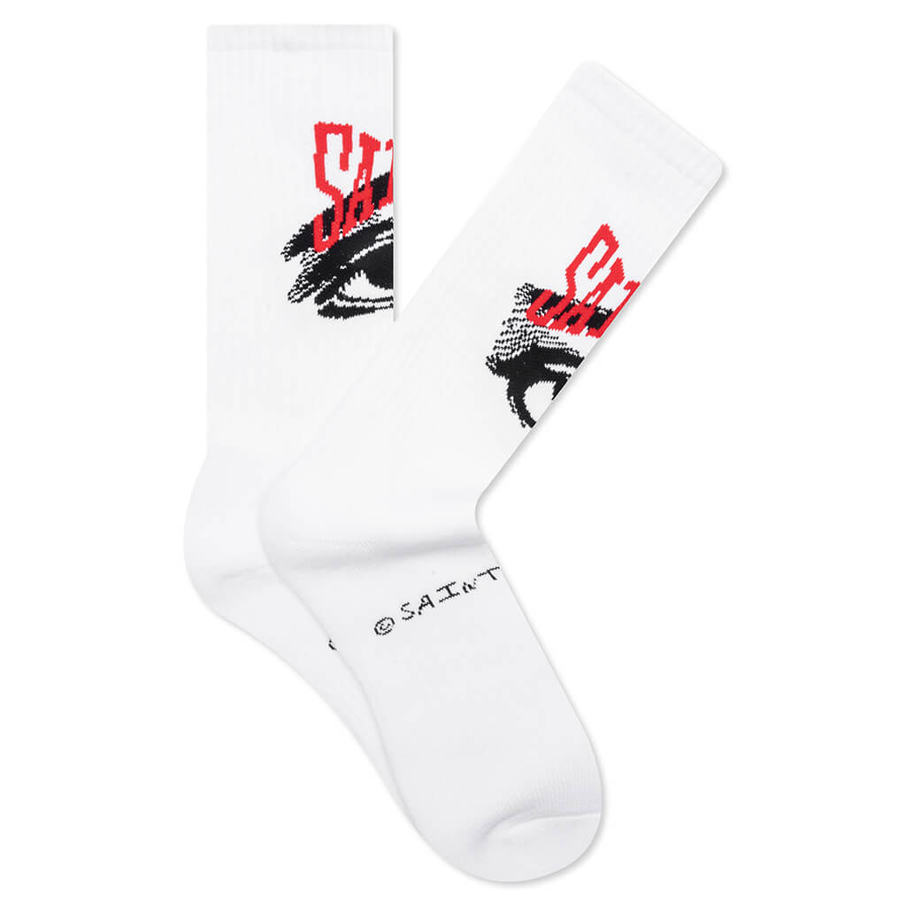 Eye Sock - White