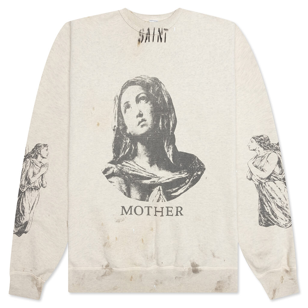 Mother Crew Sweater - Grey, , large image number null