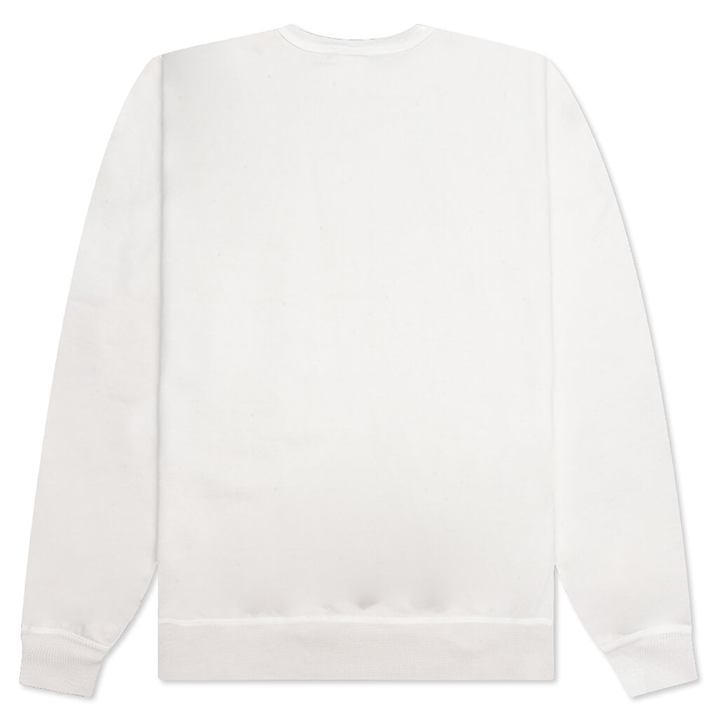 Oh Shit Crew Sweater - White, , large image number null