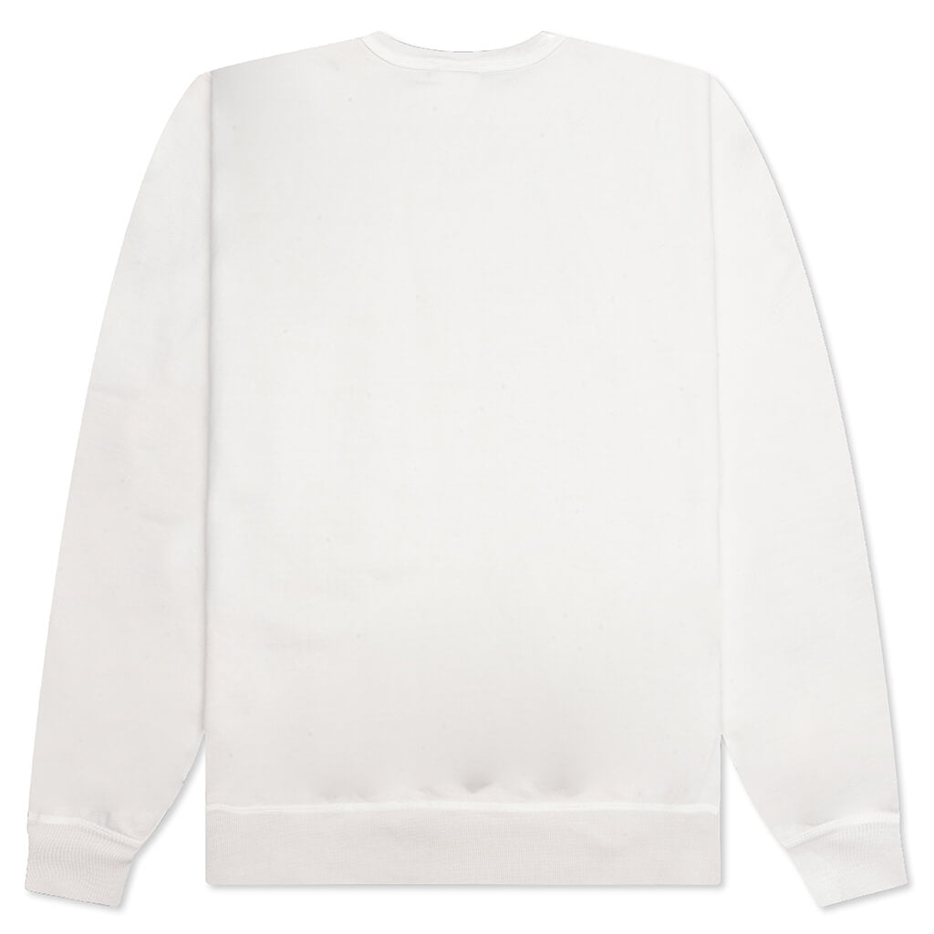 Oh Shit Crew Sweater - White