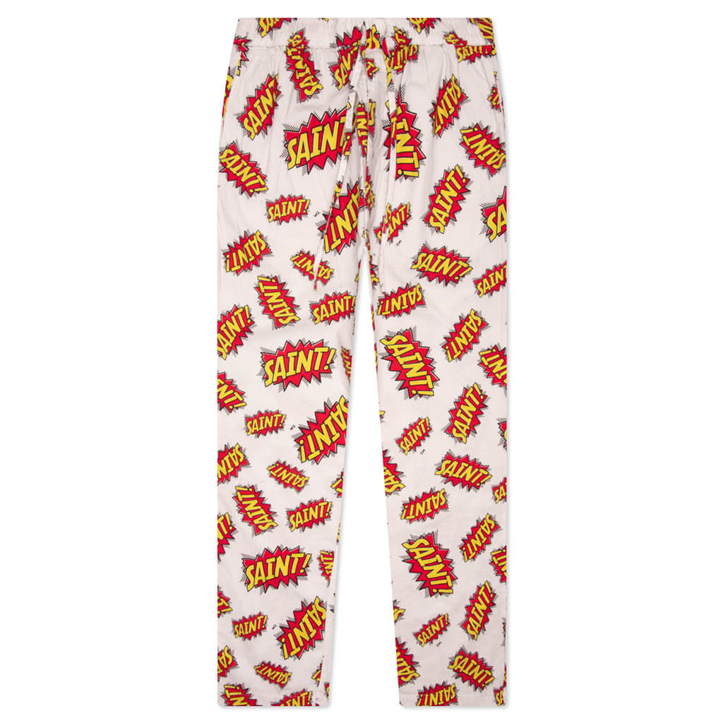 Pow Pajama Pant - White, , large image number null
