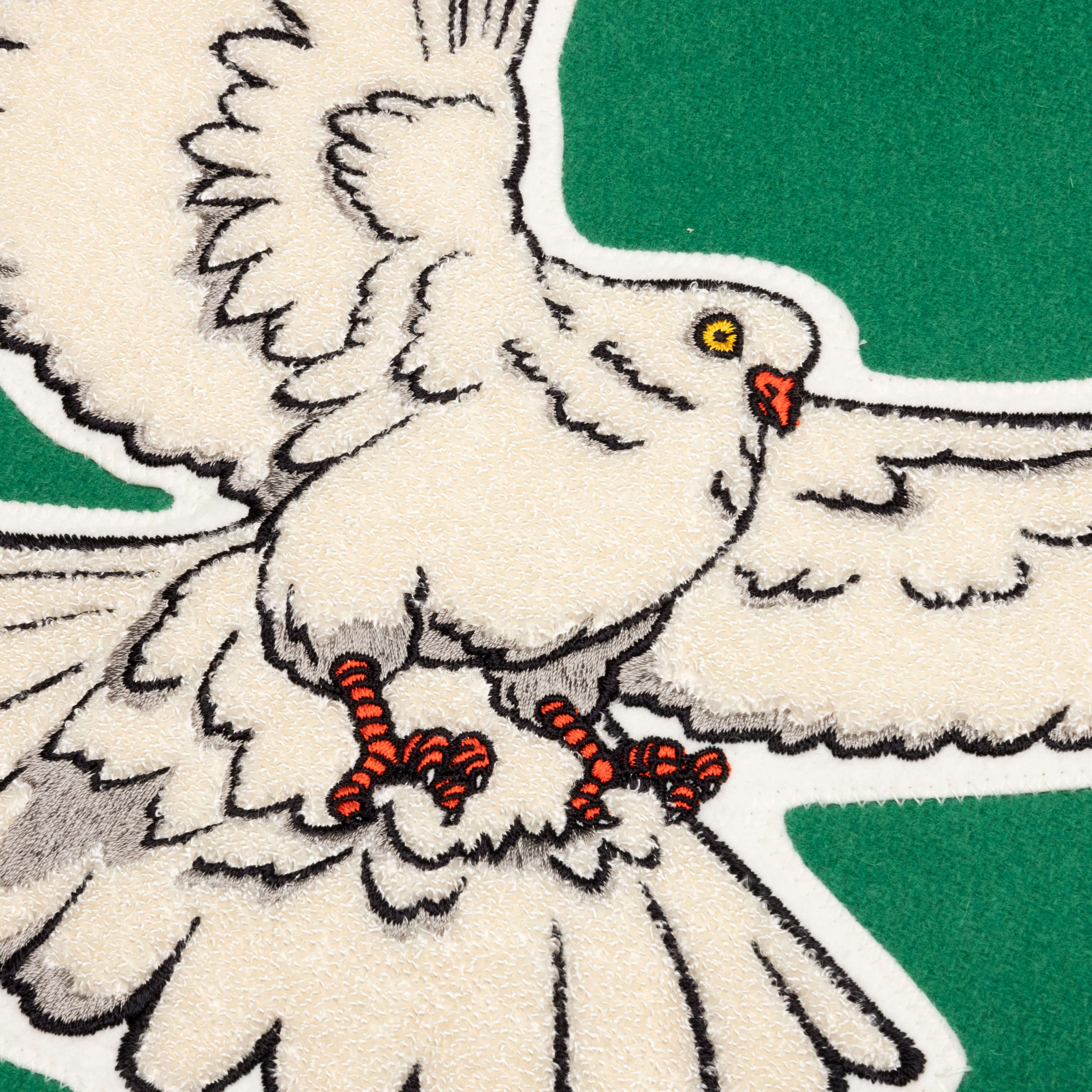 Saint Michael x Shermer Academy Pigeon Varsity Jacket - Green, , large image number null