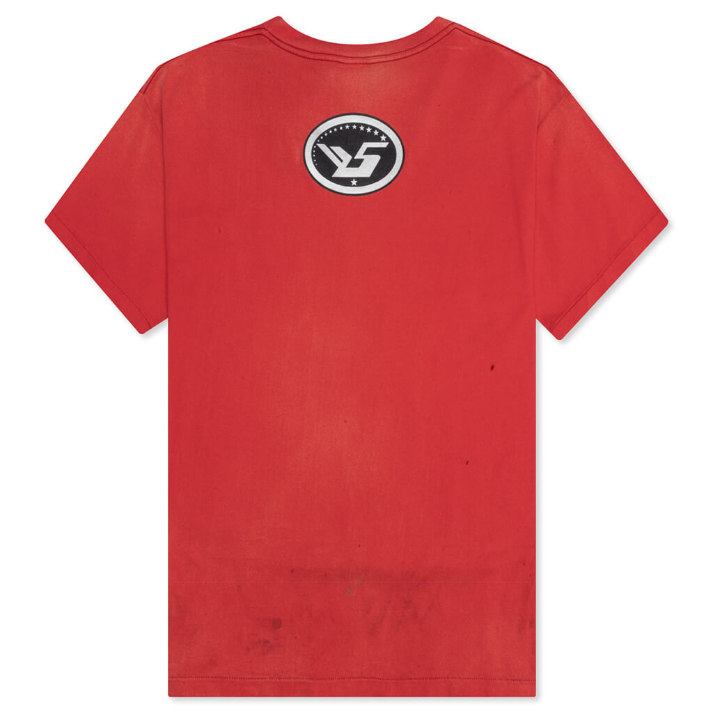 S. Circle S/S T-Shirt - Red