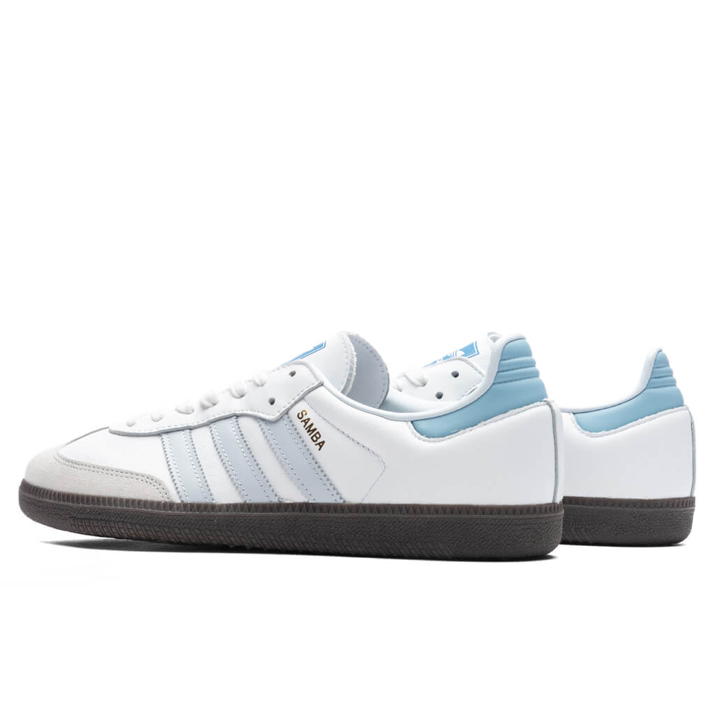 Samba OG - Core White/Halo Blue/Gum, , large image number null