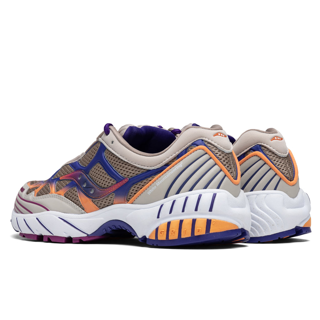 Saucony x White Mountaineering Grid Web - Tan/Orange/Purple, , large image number null