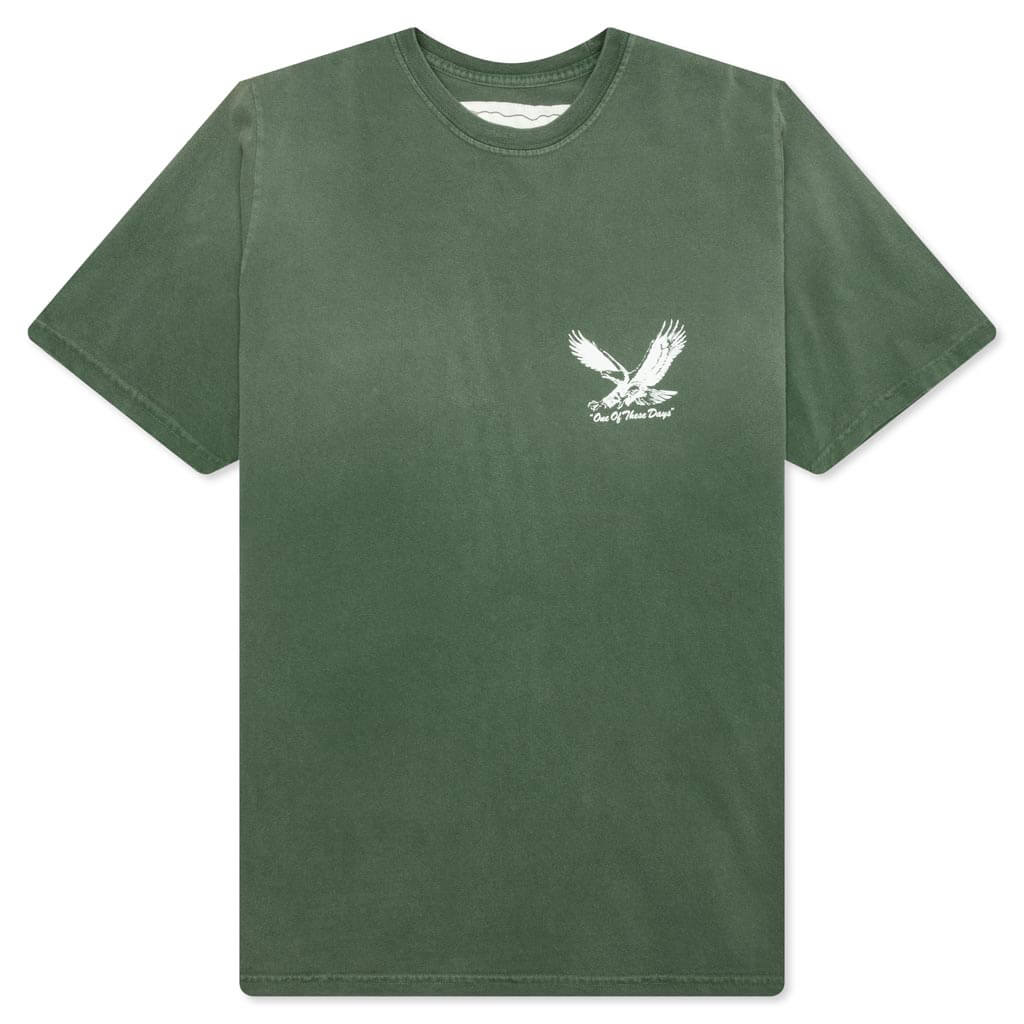Screaming Eagle Tee - Washed Forest Green