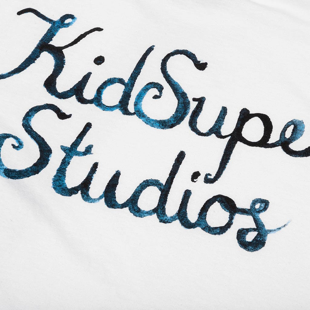 Script Logo Tee - White, , large image number null