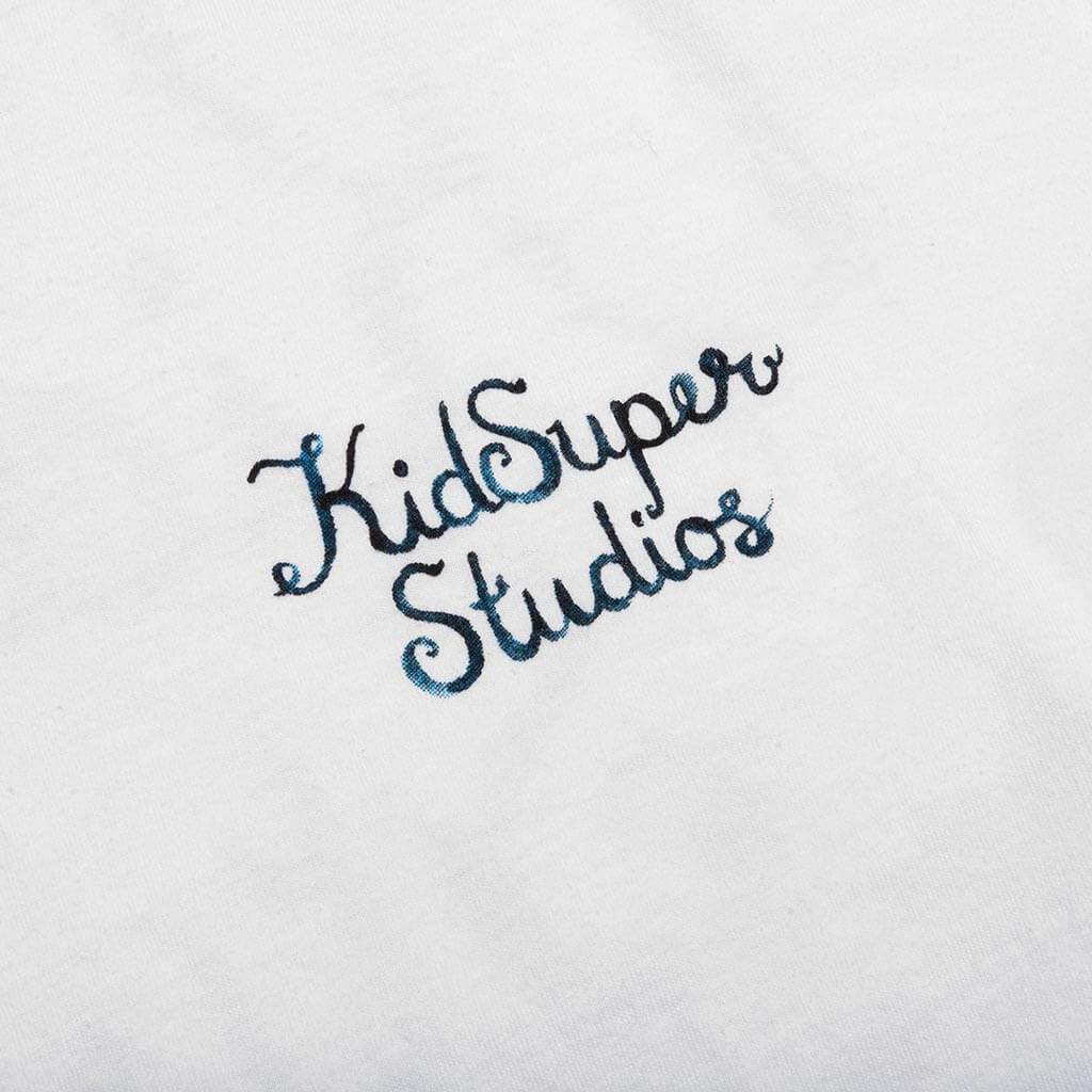 Script Logo Tee - White, , large image number null