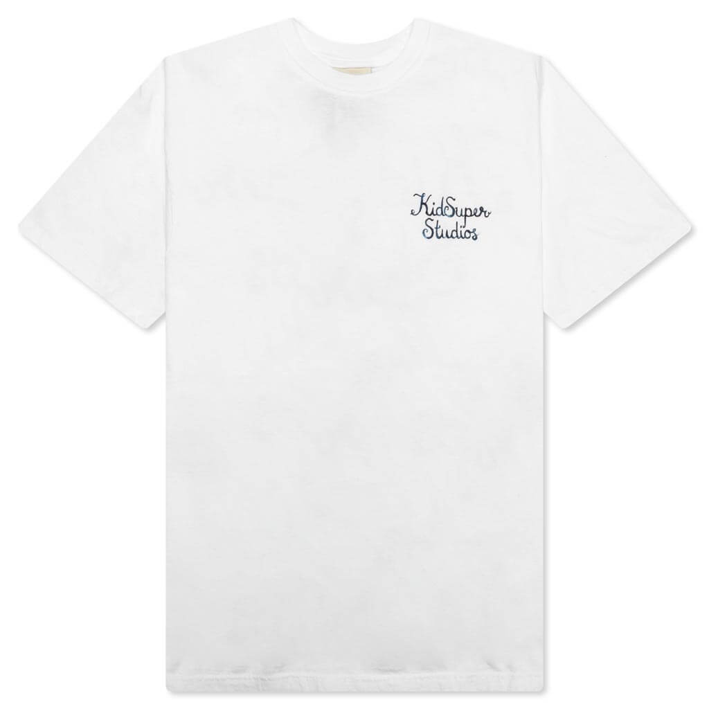 Script Logo Tee - White