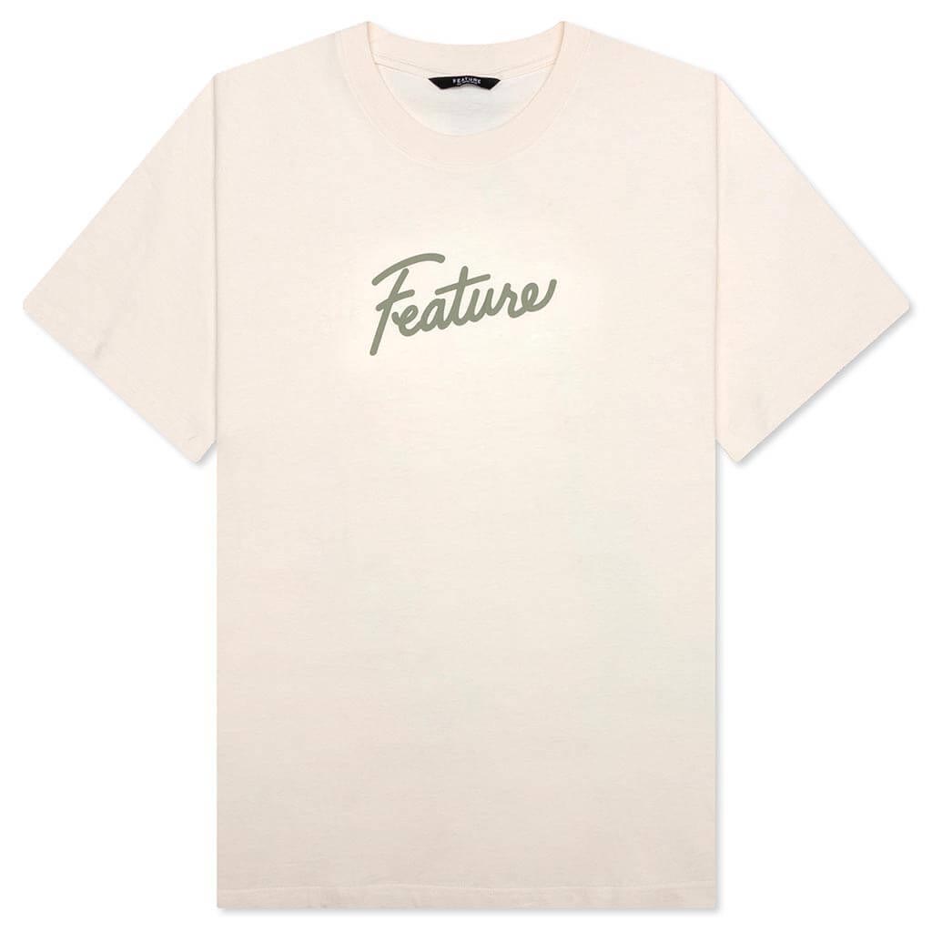 Script Tee - Cannoli Cream