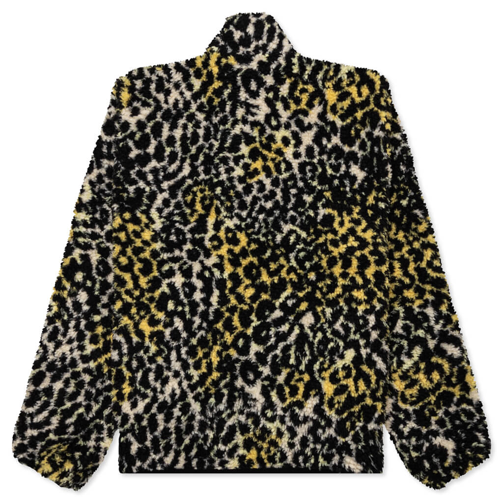 Sherpa Reversible Jacket - Yellow Leopard, , large image number null