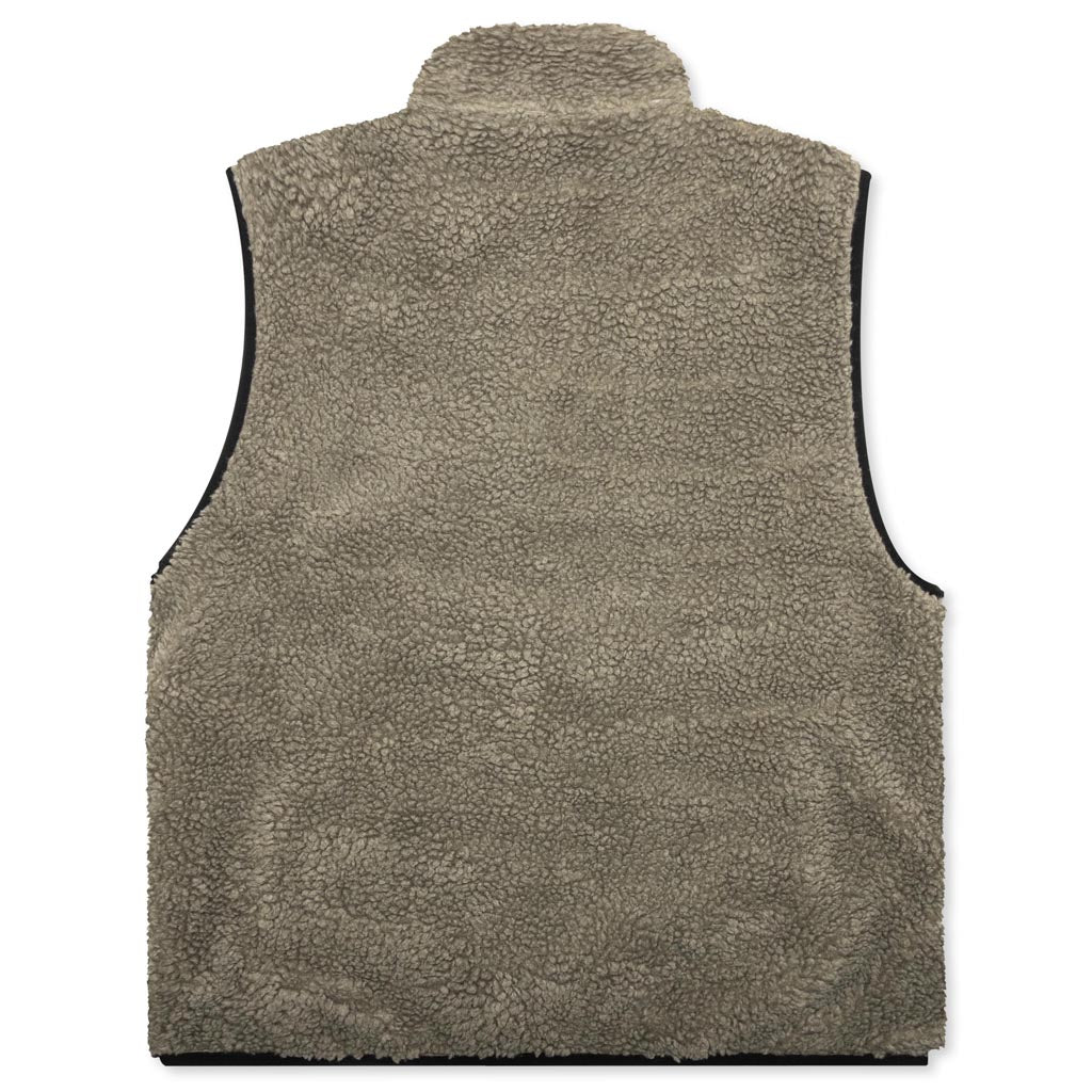 Sherpa Reversible Vest - Stone