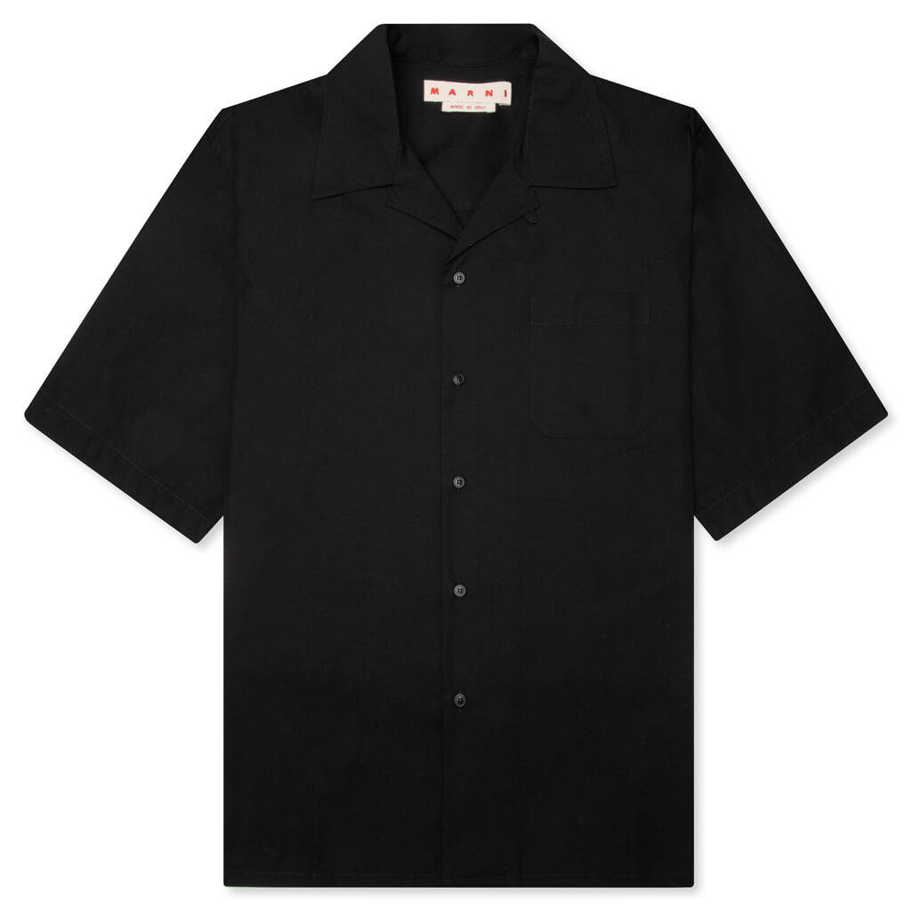 Cuffs Compact Shirt - Black