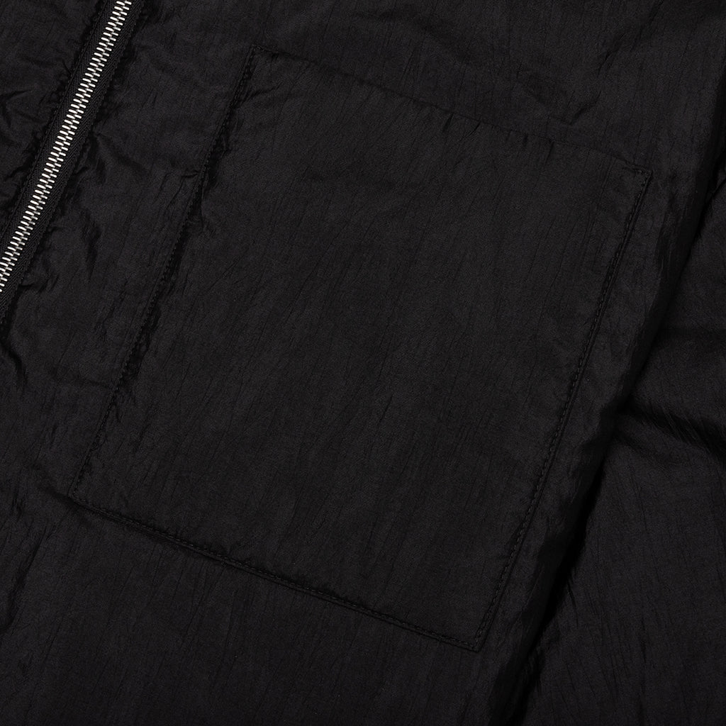 Zip Up Shirt - Black, , large image number null