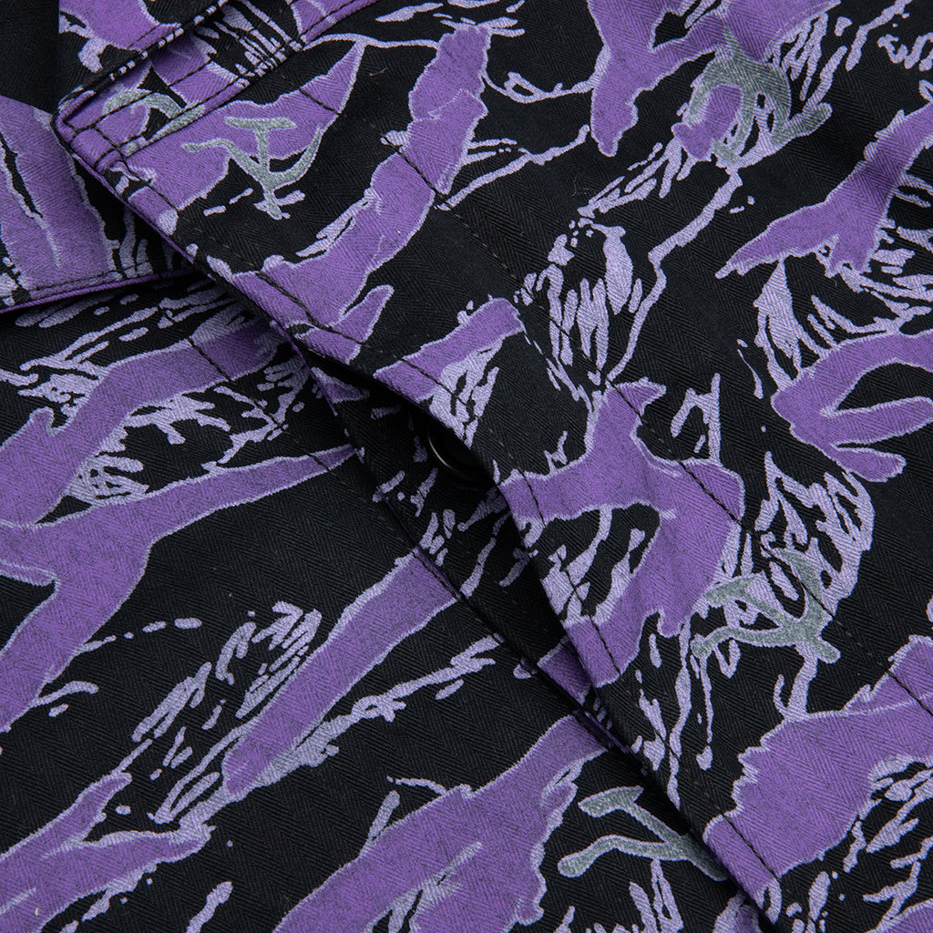 Sickle Camo Jacket - Purple Snow Camo, , large image number null