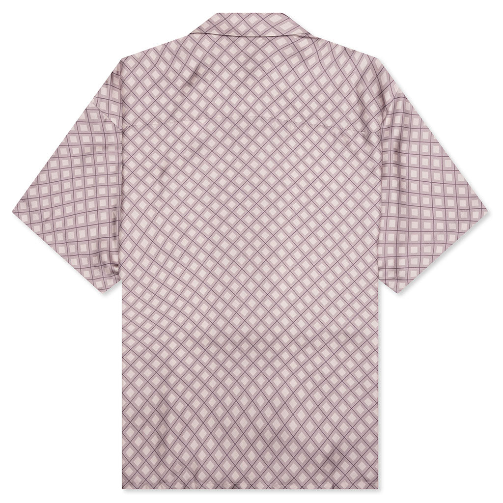 Silk S/S Button Up - Haze Tile, , large image number null