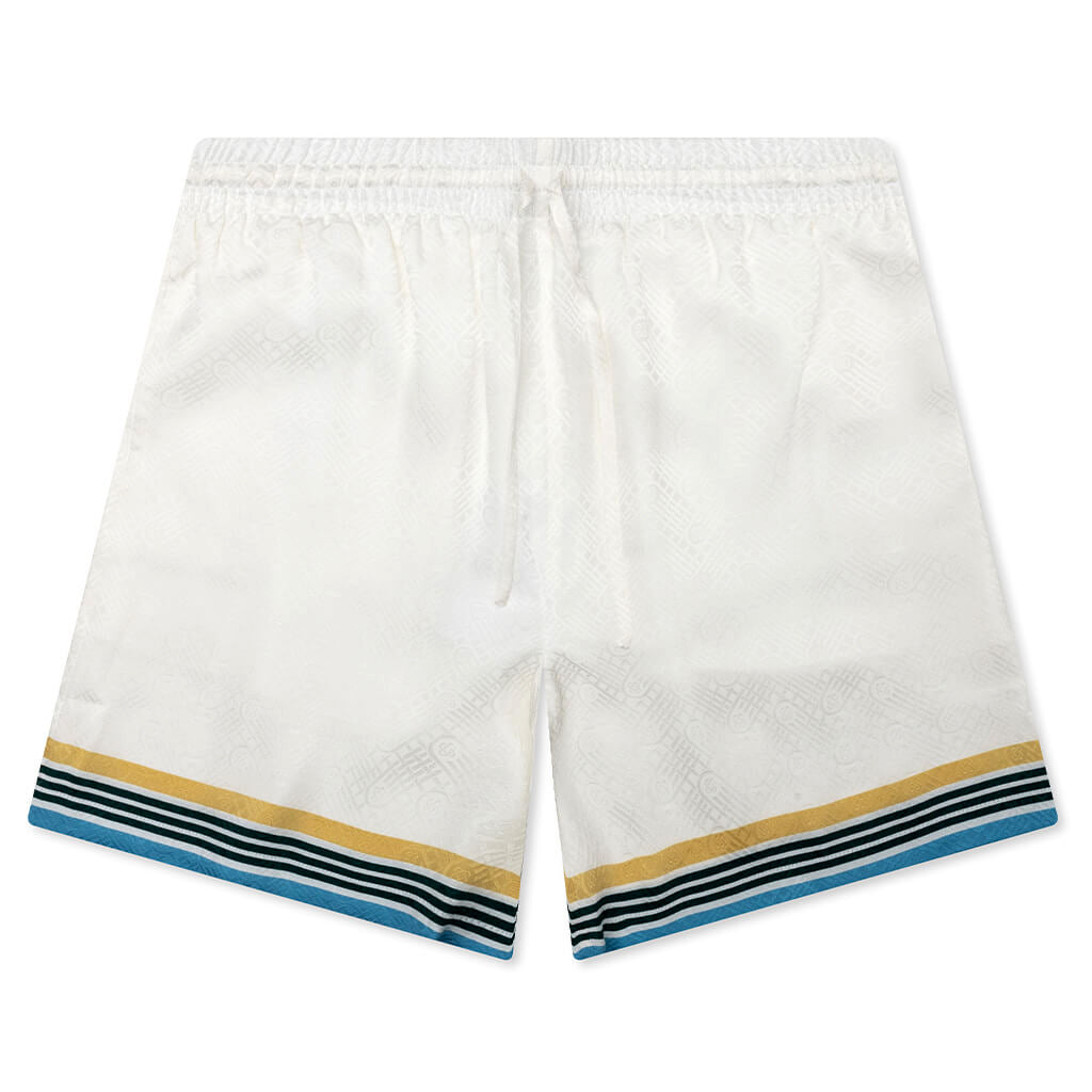 Silk Shorts With Drawstrings - Casa Way, , large image number null