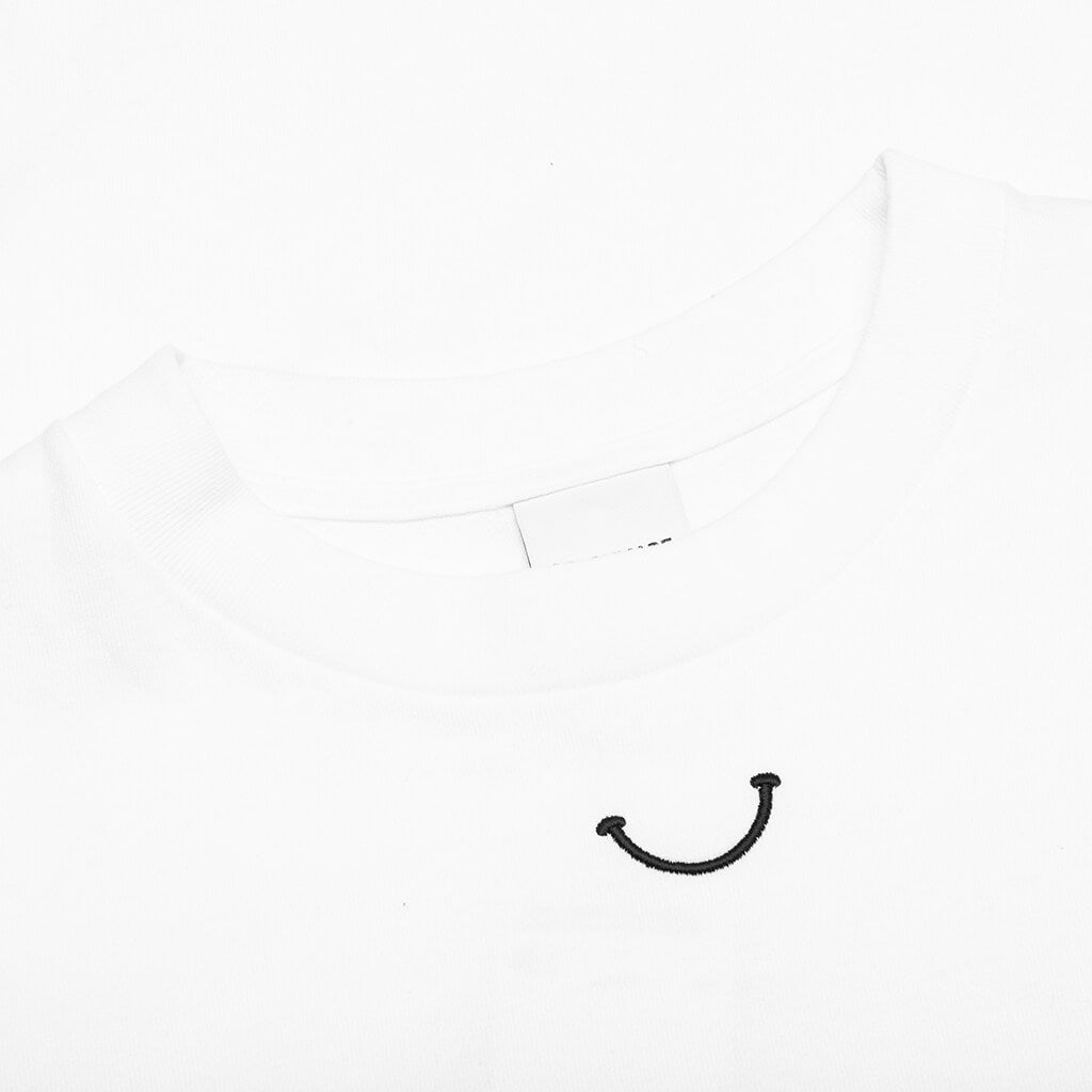 Smile S/S T-Shirt - White, , large image number null
