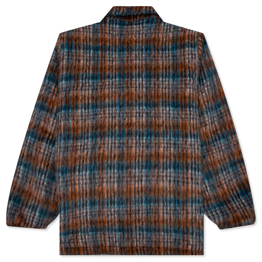 Coach Jacket Shaggy - Brown/Blue, , large image number null