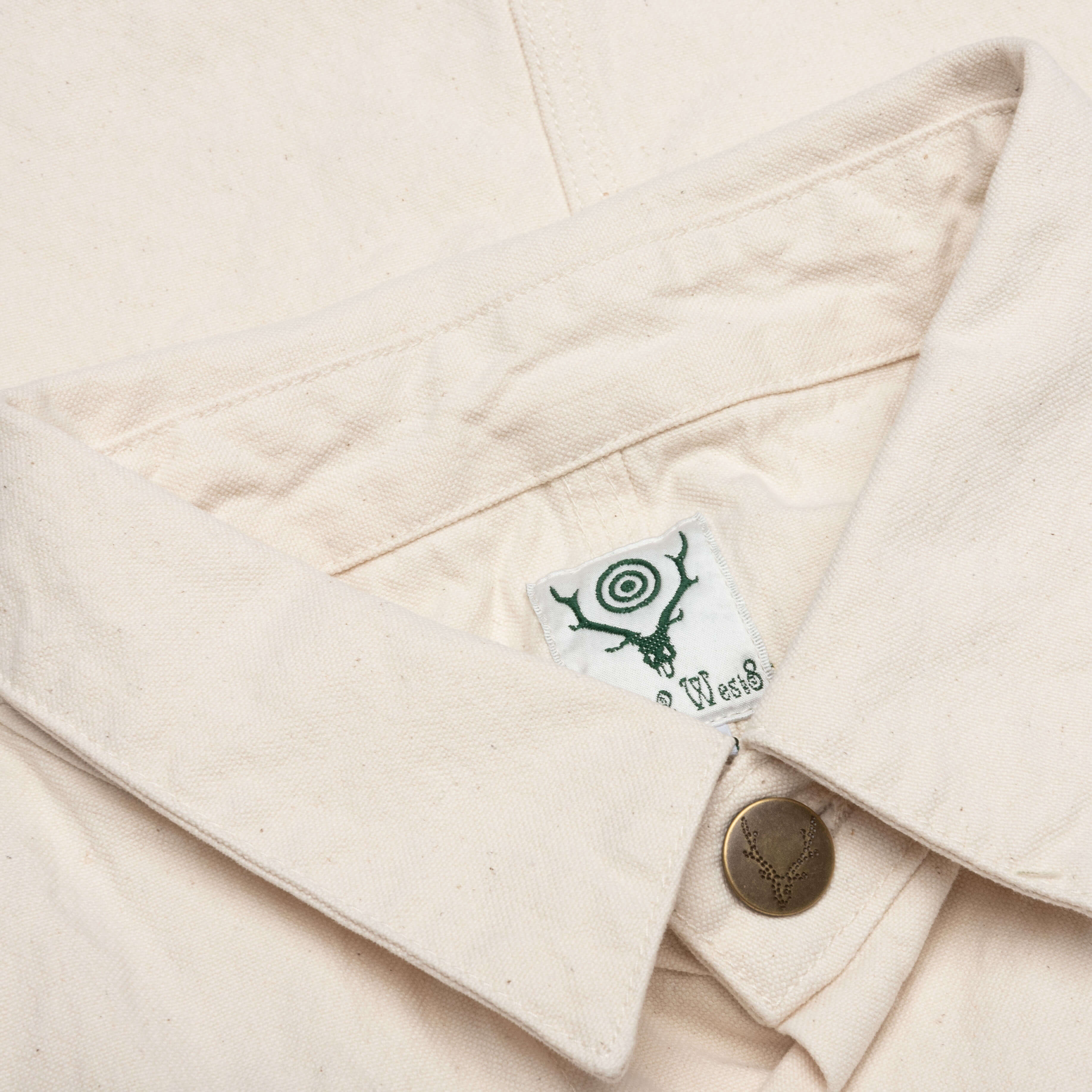 Coverall 10oz Cotton Canvas - Off White, , large image number null