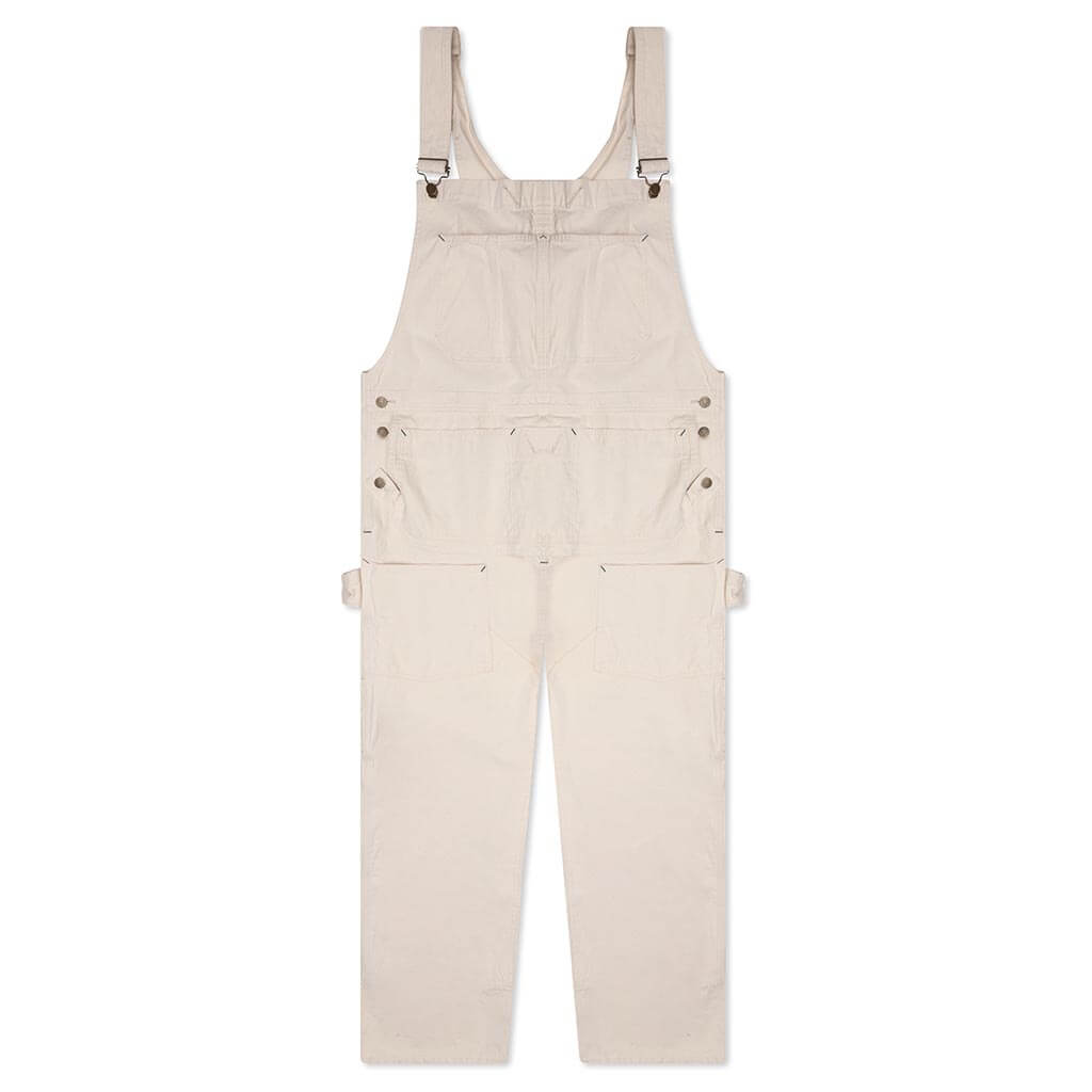 Overalls 10oz Cotton Canvas - Off White, , large image number null