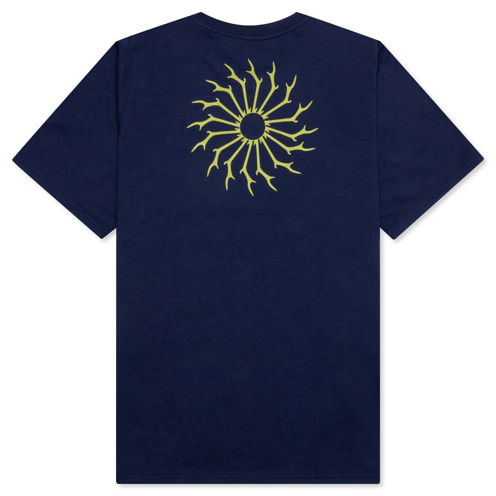 Round Pocket S/S Tee - Navy, , large image number null