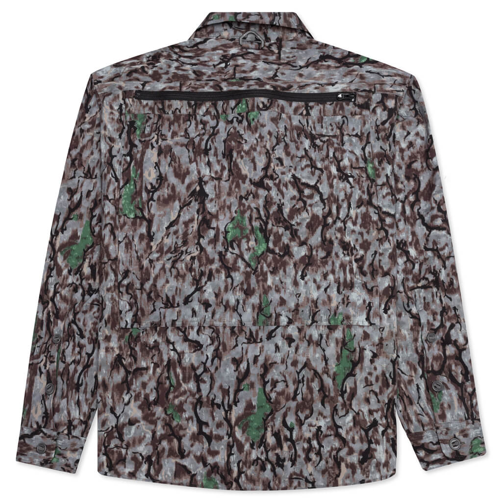Tenkara Trout Shirt - Horn Camo, , large image number null